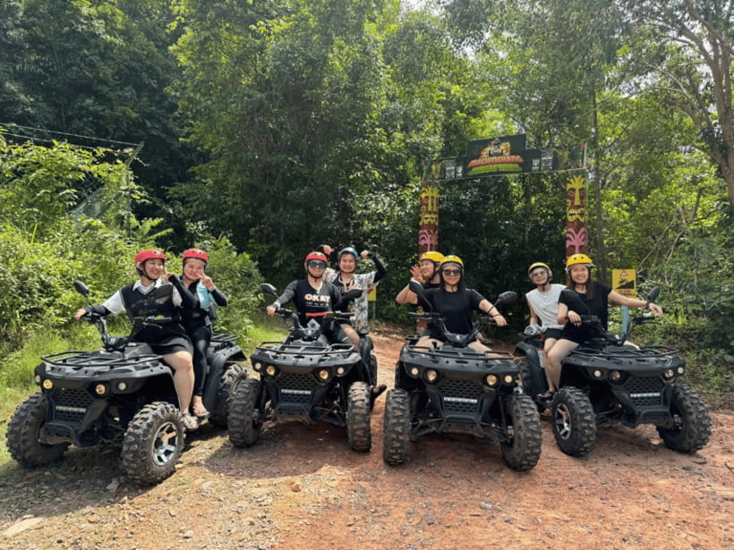 Langkawi: Sky ATV Ride at Mountain Manchinchang - What you see at SkyCab Tower 1