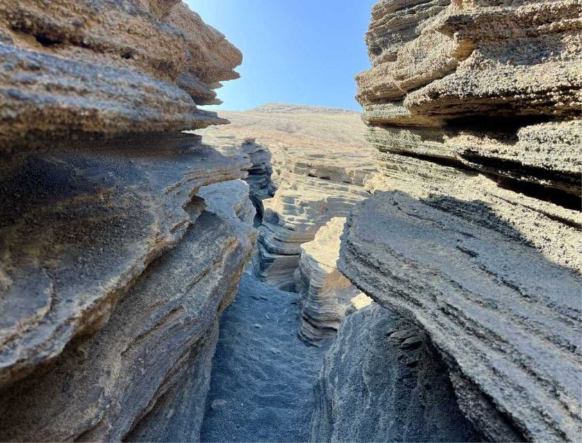 Lanzarote: On-Road Guided Buggy Volcano Tour - Las Grietas is the final dramatic stop