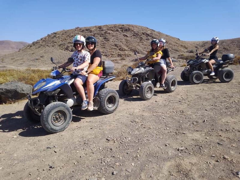 Lanzarote: Yaiza Playa Blanca Quad Tour - Starting in Papagayo Park