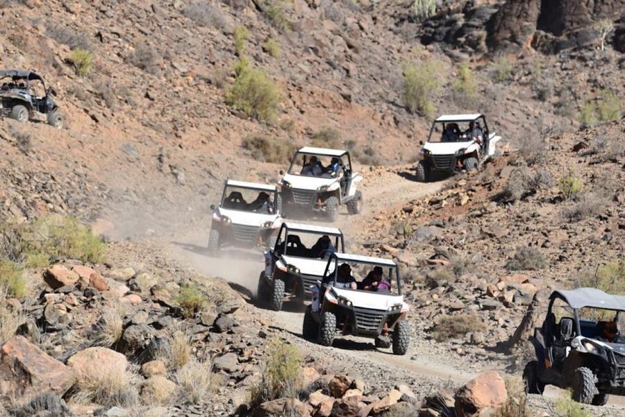 Las Palmas: Gran Canaria Guided Buggy Tour - On the rocky tracks: slow, bumpy, and then fast