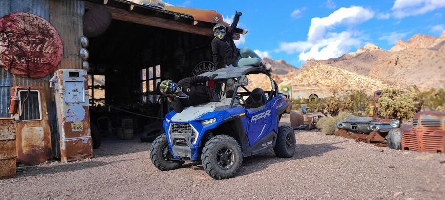 Las Vegas: 2.5-Hour Eldorado Canyon ATV & Ghost Town Tour - Riding private trails through the canyon
