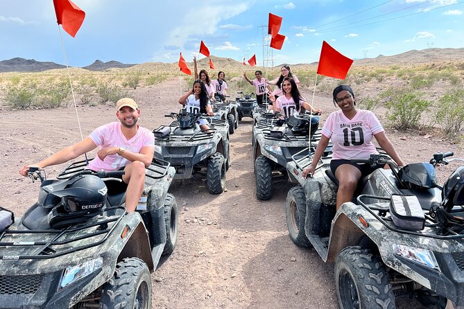 Las Vegas Desert ATV Experience - Riding a 450cc ATV through sandy trails