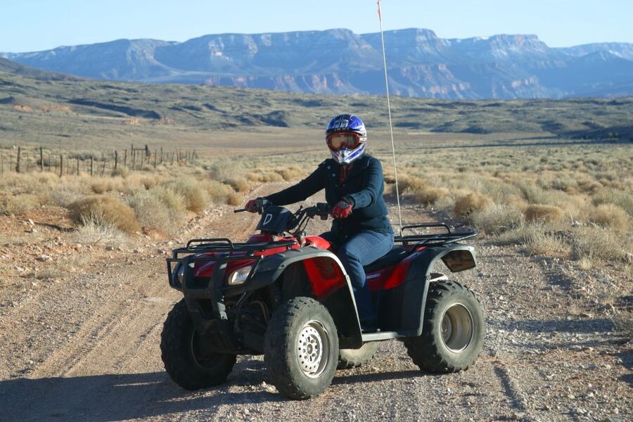 Las Vegas: Grand Canyon North ATV Tour with Scenic Flight - Bar 10 Ranch gives the day its Western character