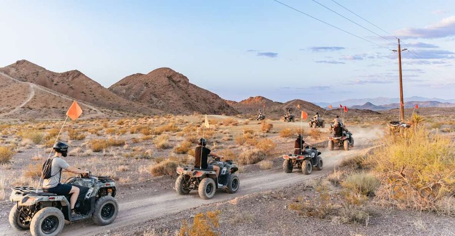 Las Vegas: Guided Las Vegas Desert ATV Tour - One hour on the ATV trails