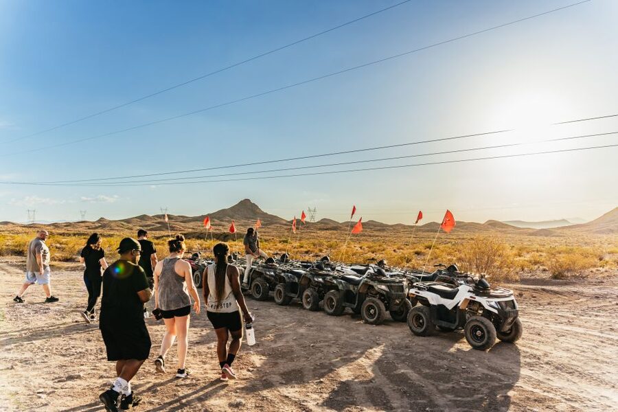 Las Vegas: Guided Las Vegas Desert ATV Tour - A careful 20-minute safety briefing