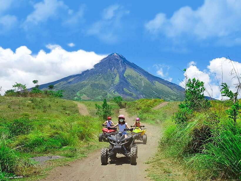 Legazpi: Mayon Volcano ATV Tour - Forests, rice fields, and the changing view of Mayon