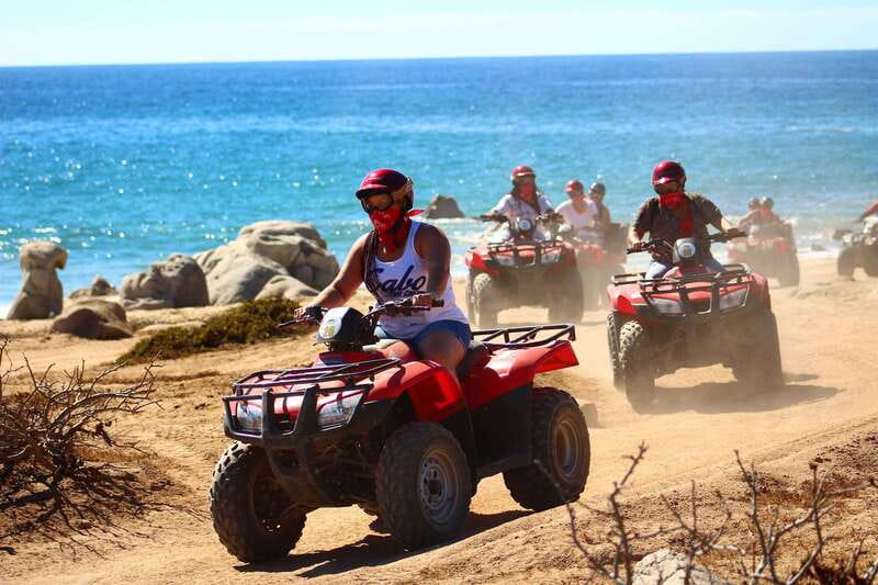 Los cabos:ATV beach&desert with transfer & tequila tasting - Reaching the Pacific beach