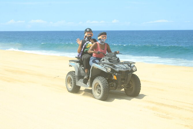 Los Cabos Beach & Desert Tour in Automatic ATV + Tequila Tasting - Climbing toward the mountains and the Pacific