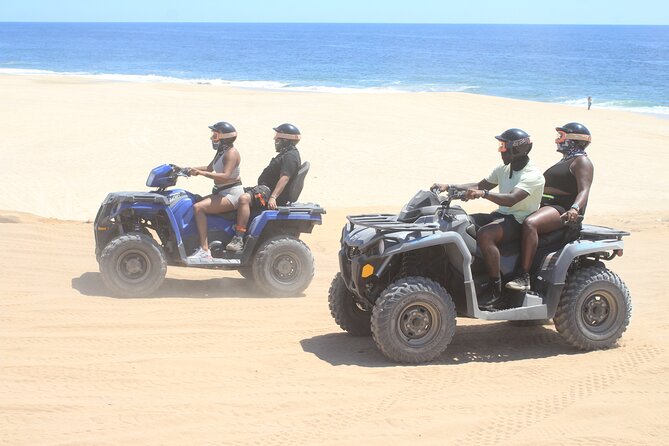 Los Cabos Beach & Desert Tour in Automatic ATV + Tequila Tasting - The Pacific beach is the payoff