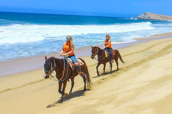 Los Cabos - COMBO Horseback Riding & ATV Tour - The beach horseback ride slows the pace