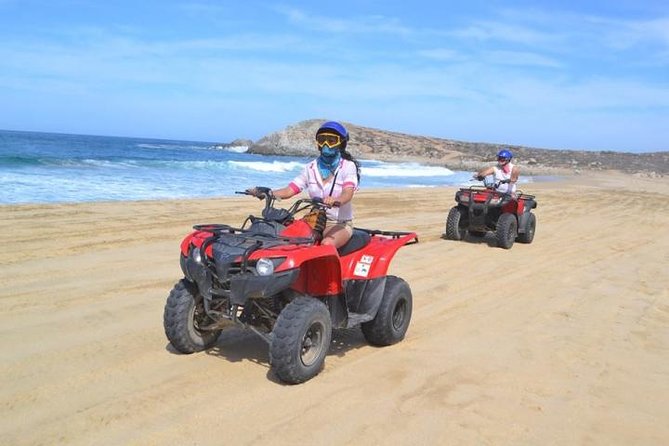 Los Cabos Single or Double ATV Beach and Desert Tour - Desert trails, cacti, and useful stops