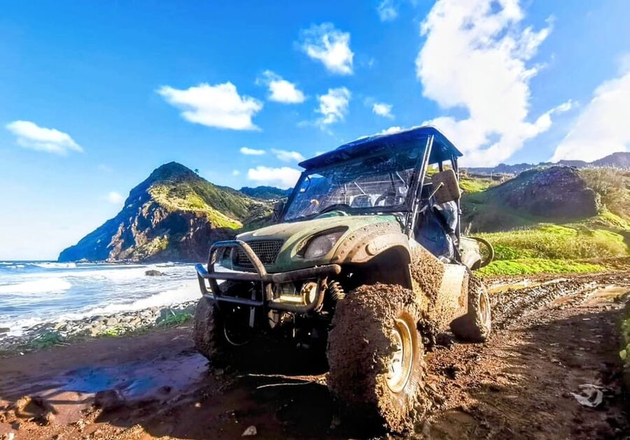 Madeira E-Buggy Adventure: 4x4 thrill & epic views! Book now - Learning the buggy before the trail