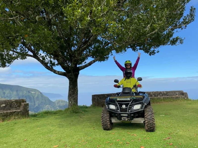 Madeira:Private Mountain Quad Adventure–Explore Wild Madeira - From Quinta Levada do Rei into wild Madeira
