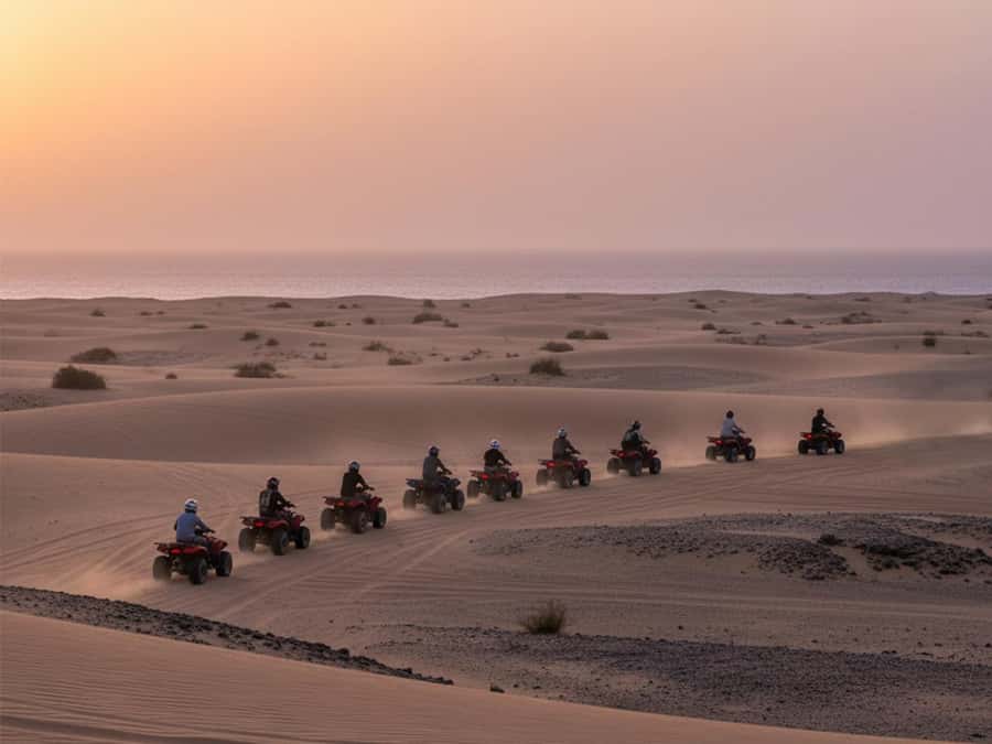 Makadi Bay: 2H Quad Bike, Camel, Stargazing, Dinner & Show - From hotel lobby to Makadi Bay desert