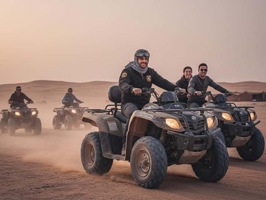 Makadi Bay: 2H Quad Bike, Camel, Stargazing, Dinner & Show - Two hours across sand, valleys, and open desert