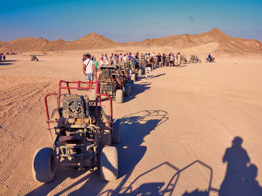 Makadi Bay: ATV, Sea View, Camel, Stargazing, Dinner & Show - What the desert ride feels like