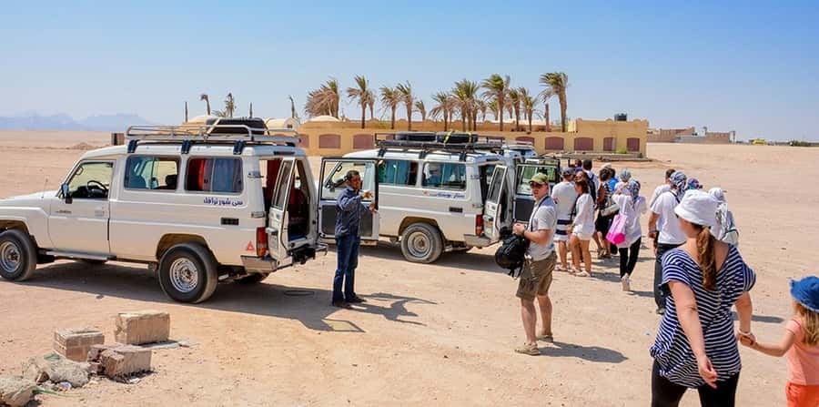 Makadi Bay: Mega Tour Jeep, ATV, Buggy, Camel, Dinner & Show - Lunch, drinks, and the limits of the meal