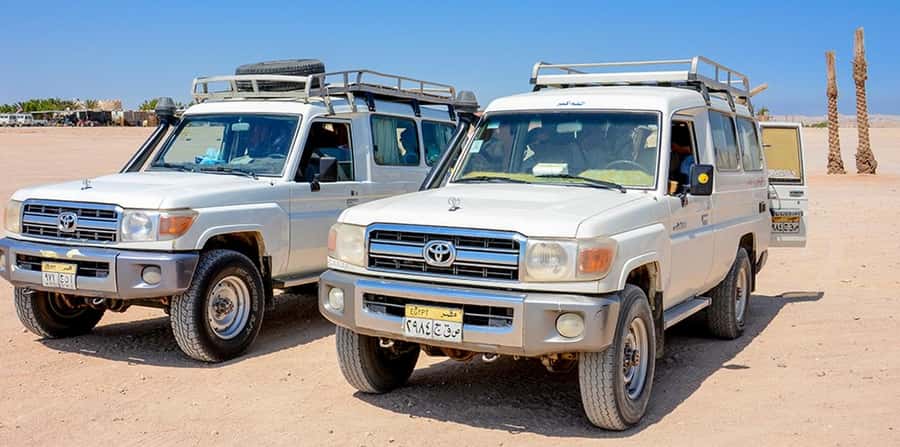 Makadi Bay: Mega Tour Jeep, ATV, Buggy, Camel, Dinner & Show - Stargazing with a digital telescope