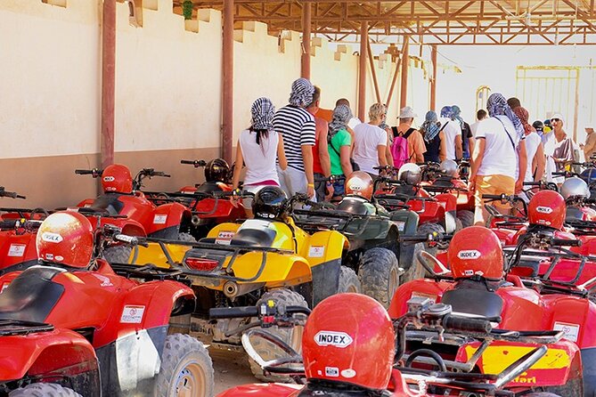 Makadi Bay: Sunset Quad & ATV Adventure & Seaview - Two hours across desert, hills, and sea views