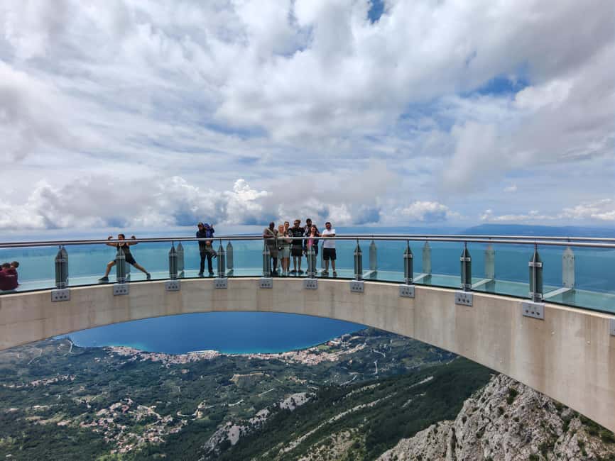 Makarska: Buggy Skywalk and Biokovo Tour - Walking to Sinjal at the top