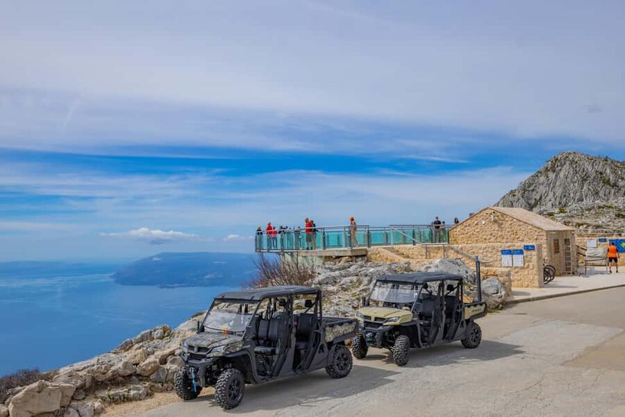 Makarska: Buggy Skywalk and Biokovo Tour - Pickup in Makarska and the first climb
