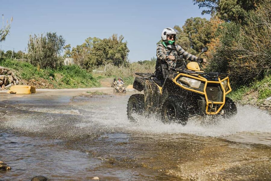 Málaga: 1-Hour Off-Road Tour by 2-Seater Quad in Mijas - Who can drive, and who can ride?