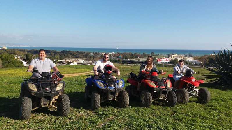 Malaga: Land and River Guided Quad Tour 1-Hour (2-Persons) - A quad ride with an airport surprise