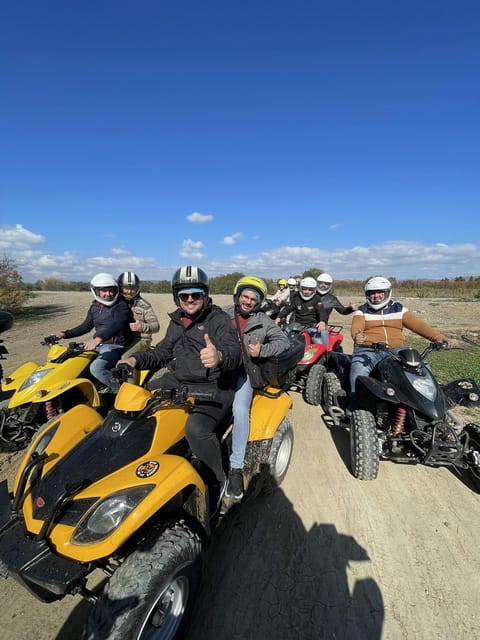 Malaga: Land and River Guided Quad Tour 1-Hour (2-Persons) - Watching planes near Malaga Airport