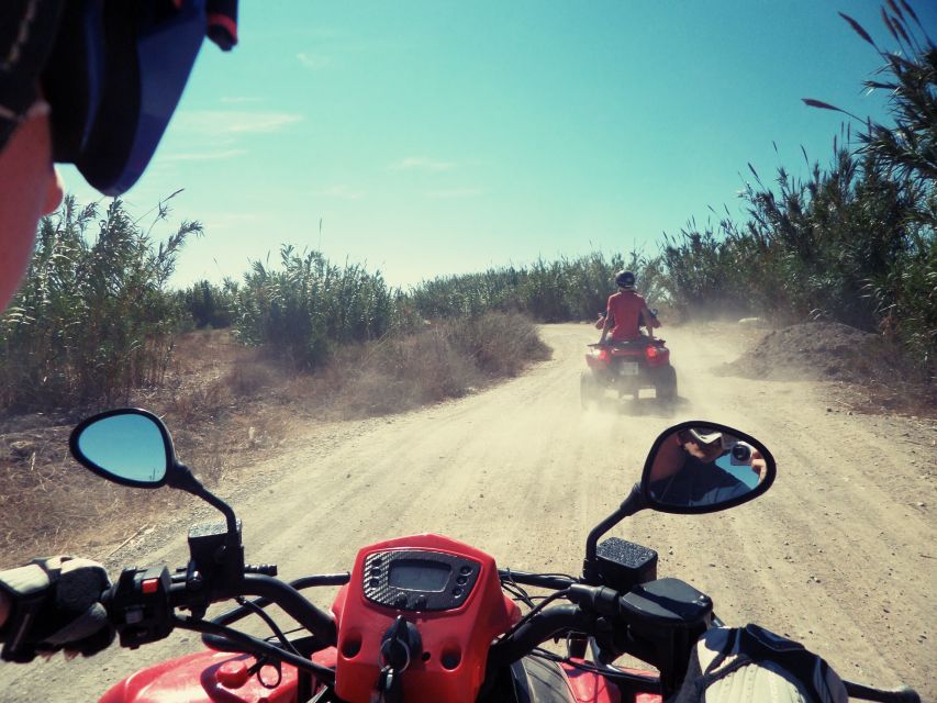 Málaga: Off-Road 2-Seater Quad Tour through Land and River - Who will enjoy this most