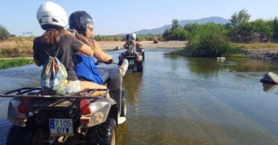 Málaga: Off-Road 2-Seater Quad Tour through Land and River