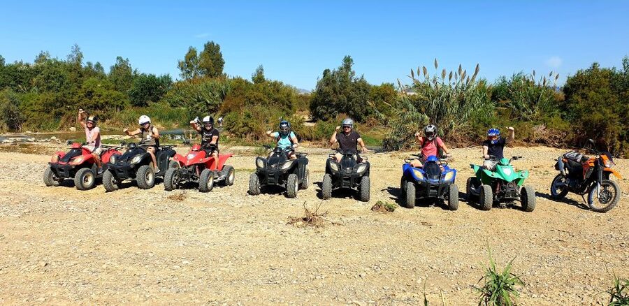 Málaga: Off-Road 2-Seater Quad Tour through Land and River - What the off-road riding is really like