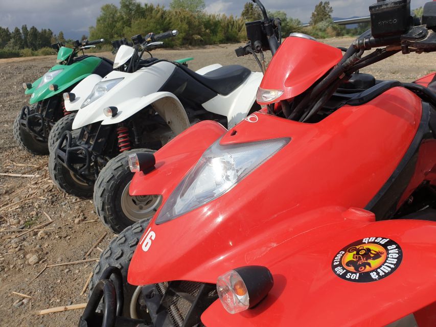 Málaga: Off-Road 2-Seater Quad Tour through Land and River - The Guadalhorce crossing depends on the season