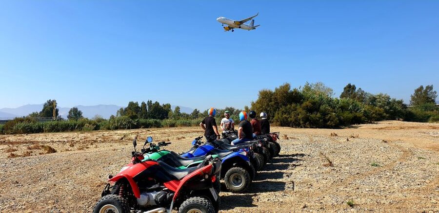 Málaga: Off-Road 2-Seater Quad Tour through Land and River - Tarajal and the slower scenic part of the ride