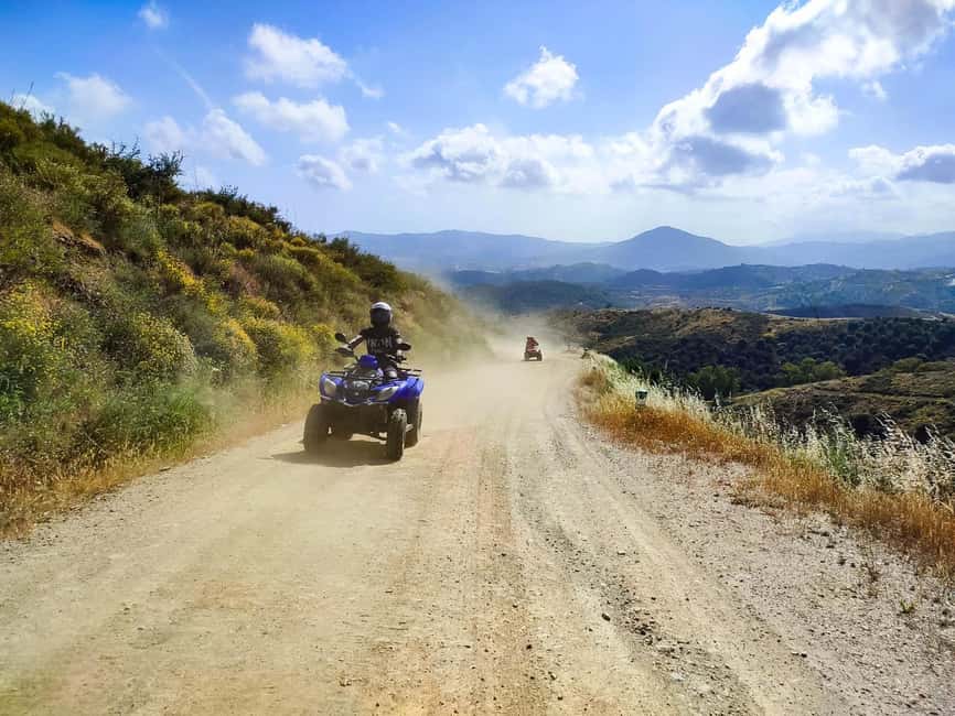 Málaga: Off-road Guided Quad Biking Tour in Mijas Mountains - The 10-minute safety briefing