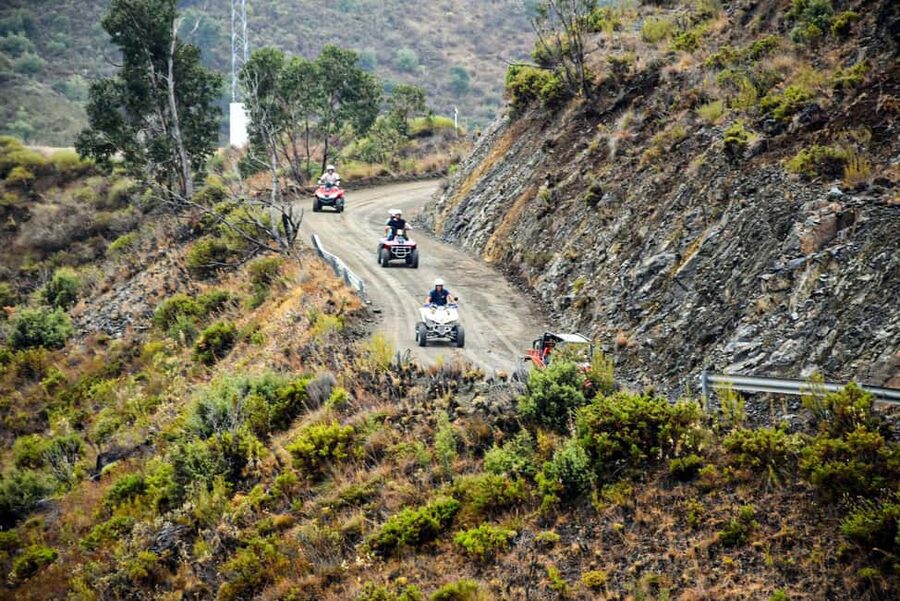 Málaga: Off-road Guided Quad Biking Tour in Mijas Mountains - A 10-minute pause for photographs