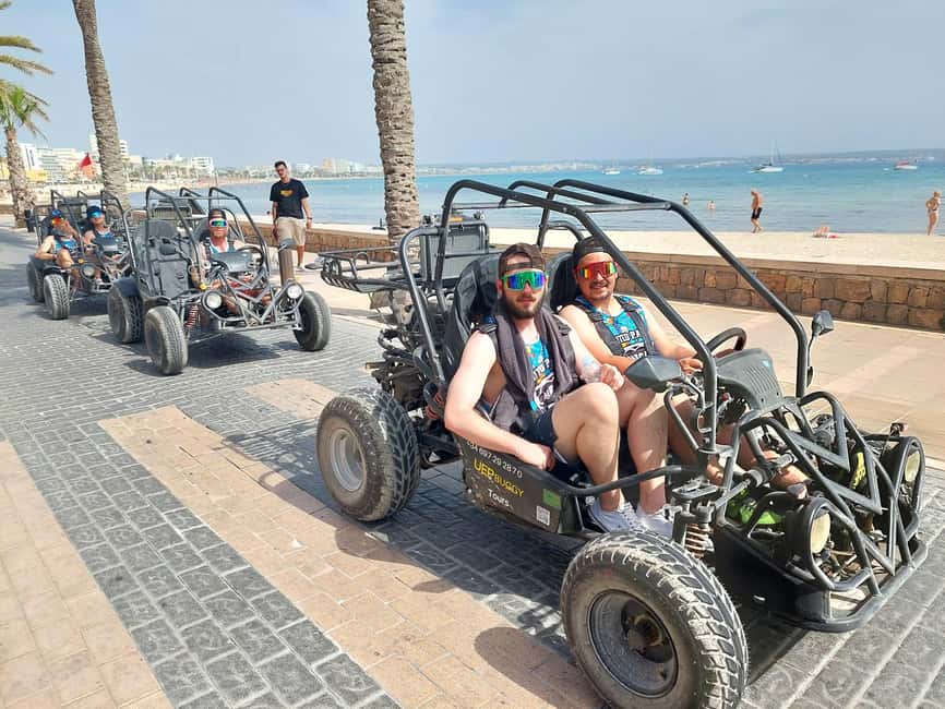 Mallorca: Buggy Tour Adventure with Cove Swimming - Coastal roads and S’Arenal on the return