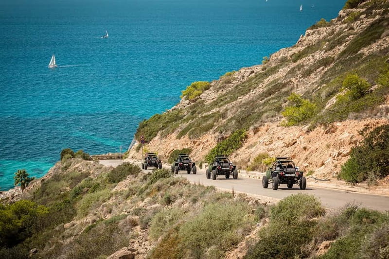 Mallorca: On Road Buggy Tour + Panorama View + Snorkeling - Climbing Randa Mountain for the panorama