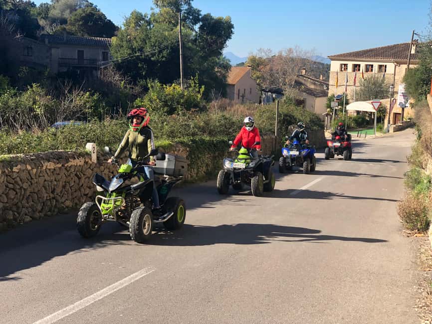 Mallorca: Quad Tour to the top of the mountain & swim - What the $88 price includes