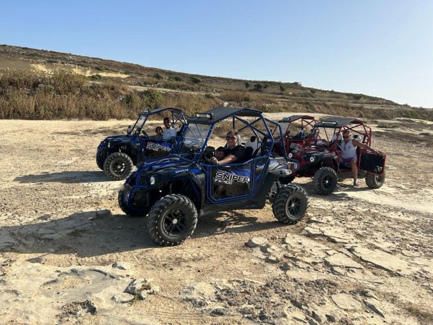 Malta: Full-Day Gozo Buggy Tour with Lunch & Boat Ride - Lunch arrives early but covers the basics