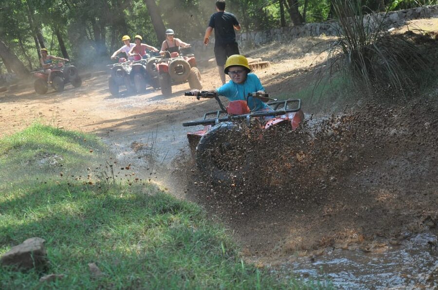 Marmaris: Guided Quad Safari Adventure - Mud, water, dust, and the right clothing