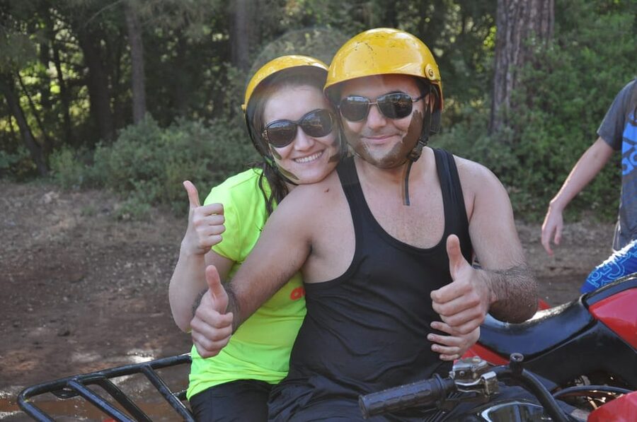 Marmaris: Guided Quad Safari Adventure - Getting familiar with the quad