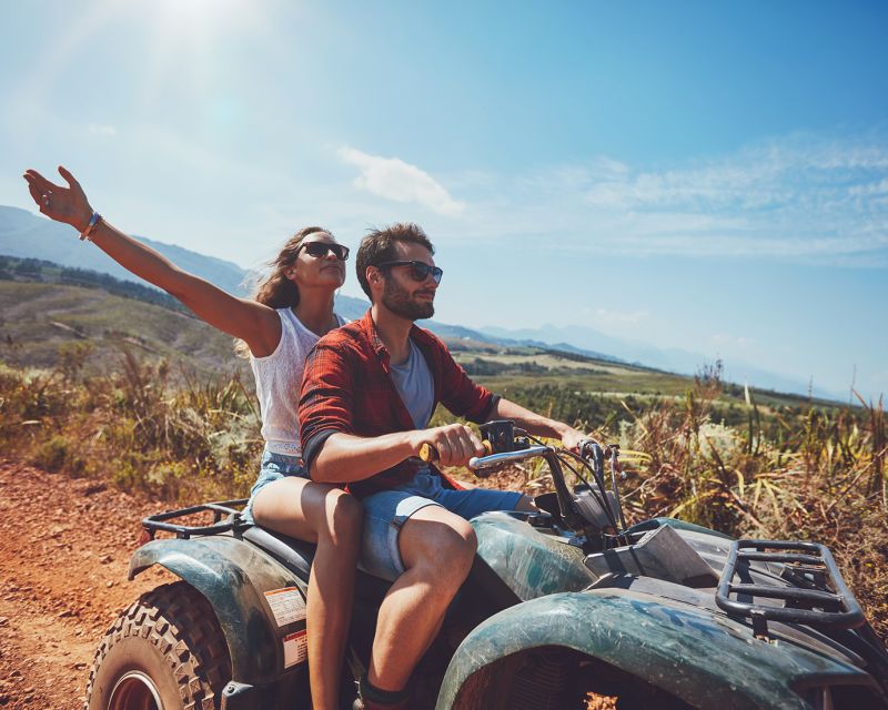 Marmaris: Off-Road Quad Safari with Transfer - The safety briefing and guided riding