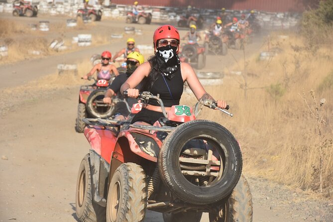 Marmaris Quadbike Safari with Water Battle - From Marmaris hotel pickup to the Hisarönü countryside