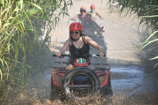 Marmaris Quadbike Safari with Water Battle - The forest trails near Değirmenyanı