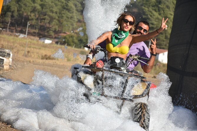 Marmaris Quadbike Safari with Water Battle - Showers, private cabins, and the café afterward
