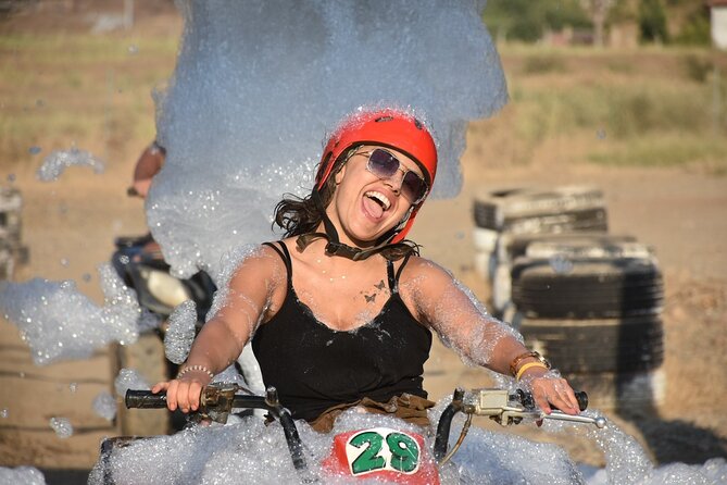Marmaris Quadbike Safari with Water Battle - Who will enjoy this most