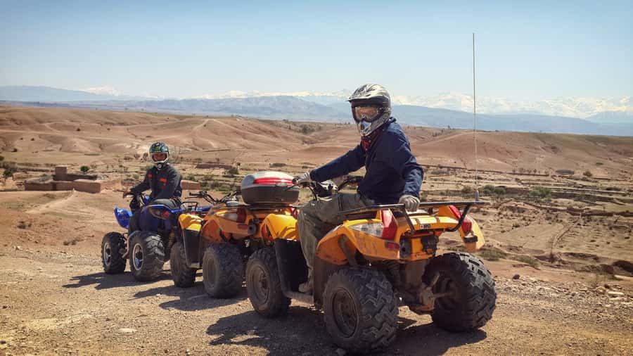 Marrakech: 3-Hour Quad Bike Adventure - A 20-minute briefing before the engines start