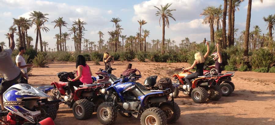 Marrakech: 3-Hour Quad Bike Adventure - The Berber village tea stop