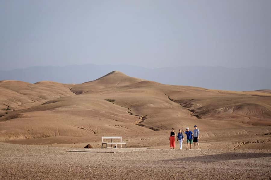 Marrakech Adventure: Agafay Desert Quad, Camel, Lunch - Quad biking across the rocky desert
