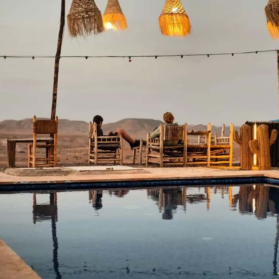 Marrakech: Agafay Desert Camel Ride & Quad with Dinner Show - Transport, guides, and the seven-hour schedule